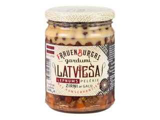 Латышский серый горох с мясом , Frauenburgas gardumi, 500г