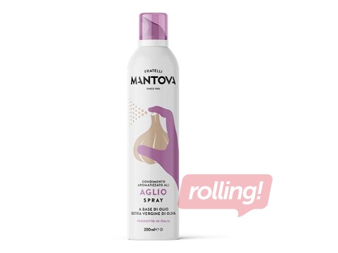 Sprayable Extra Virgin olive oil with garlic, Mantova, 200ml