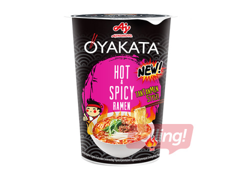 Soup, OYAKATA, instant, Ramen CUP Hot&Spicy, 63g