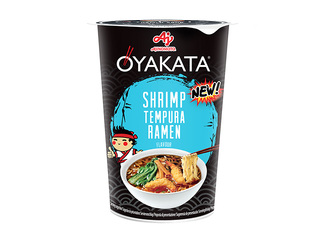Суп, OYAKATA, быстрого приготовления, Ramen CUP, с креветками, 61г