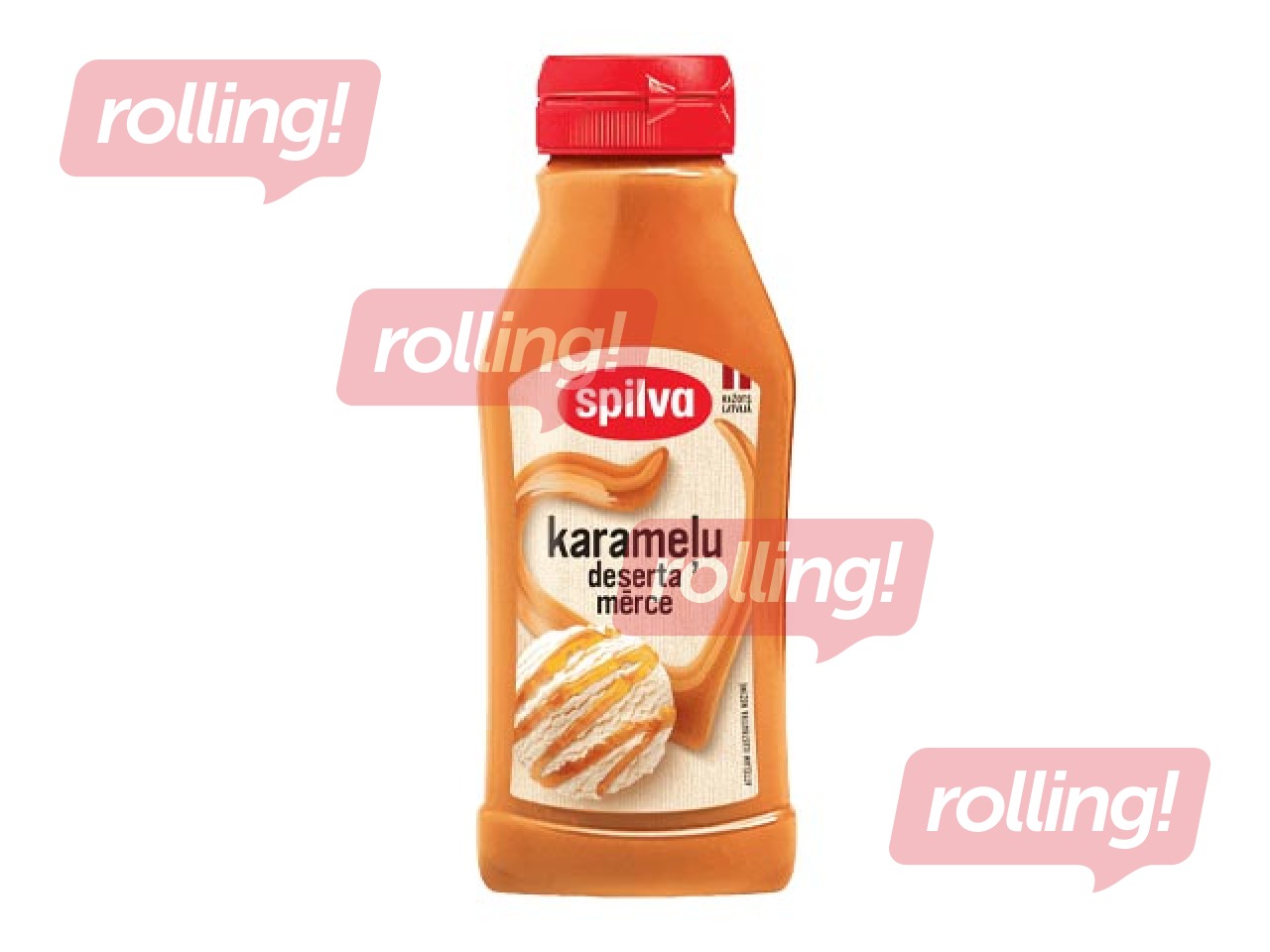 Caramel sauce Spilva, 260ml