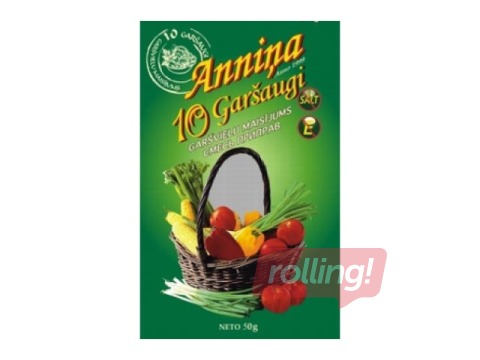 Maitsetaimede segu Anniņa, 10 ürdiga, 50g