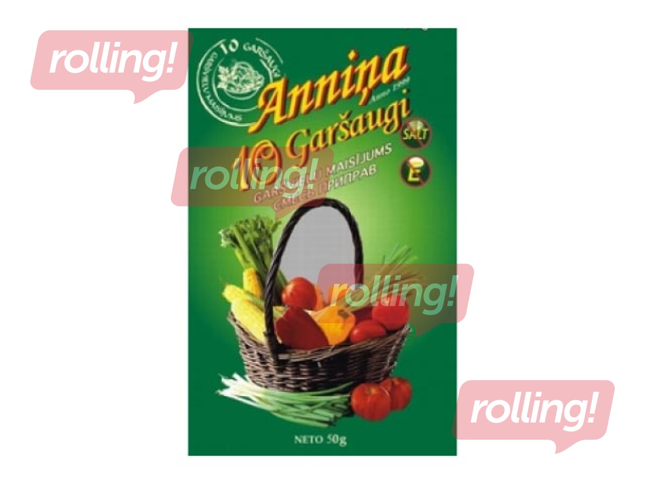 Maitsetaimede segu Anniņa, 10 ürdiga, 50g