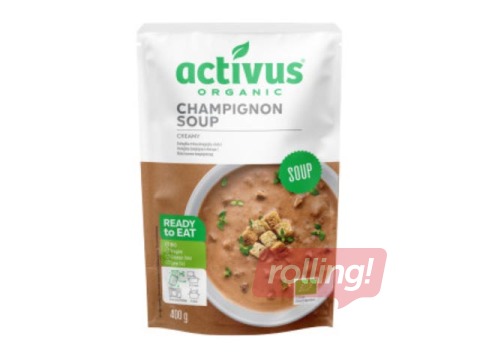 BIO крем-суп из шампиньонов Activus Organic, 400г