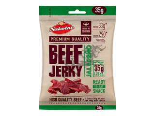 Liha suupiste Beef Jerky, Jalapenoga, 35g