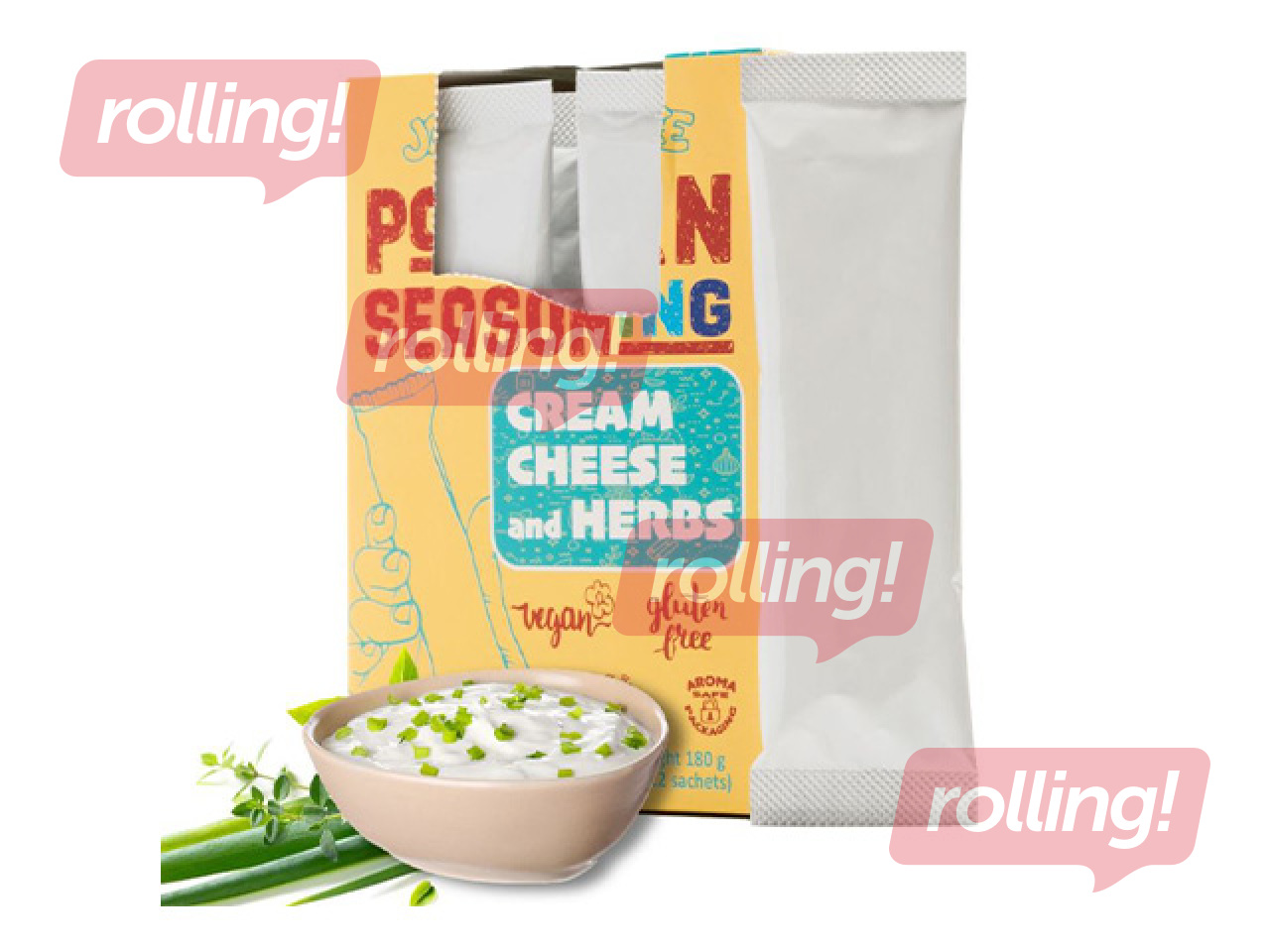 Popkorni maitseaine – Vürtsjuust ja ürdid12 tk x 15 g