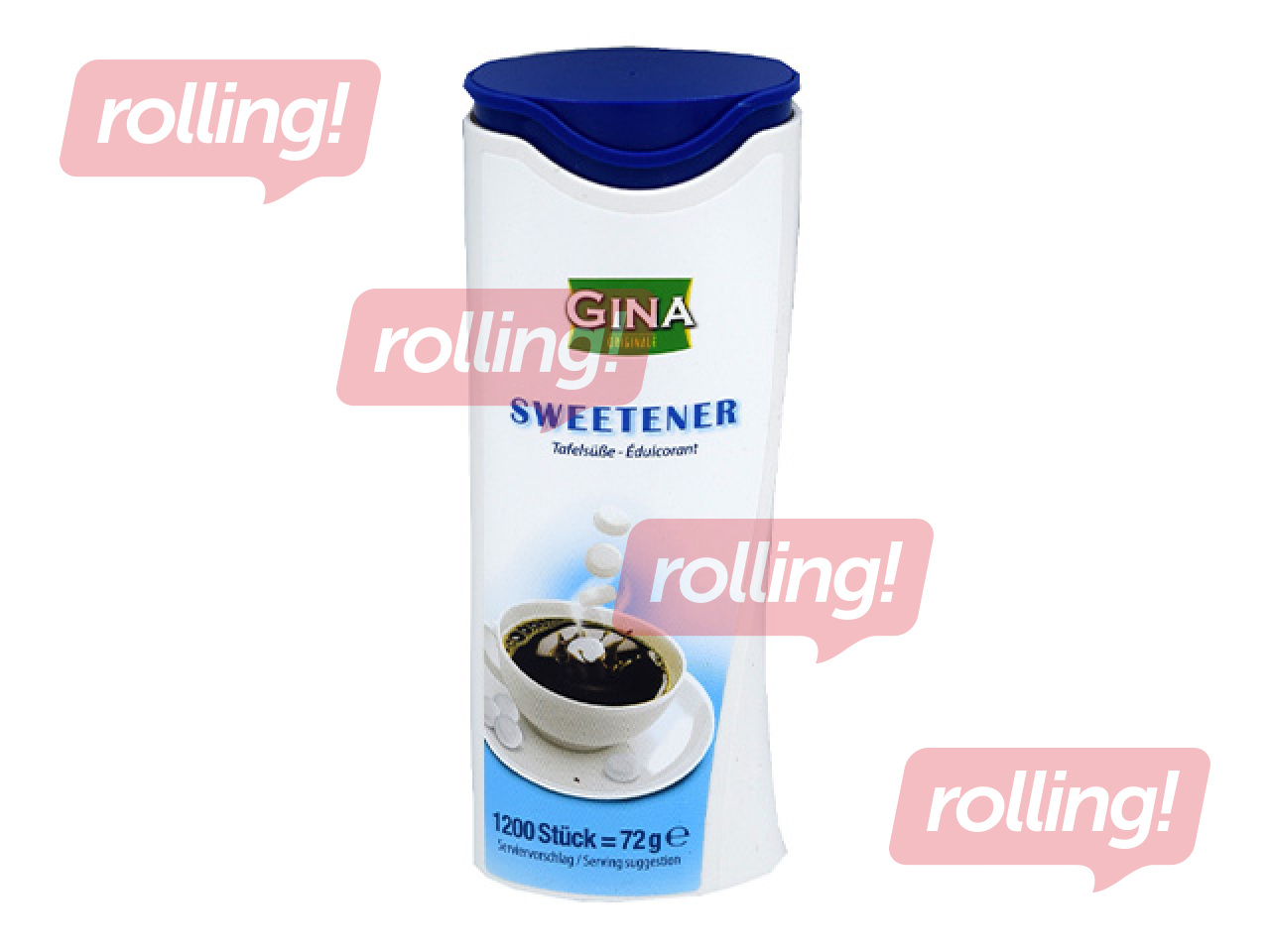 Sugar substitute Gina, 1200 tablets