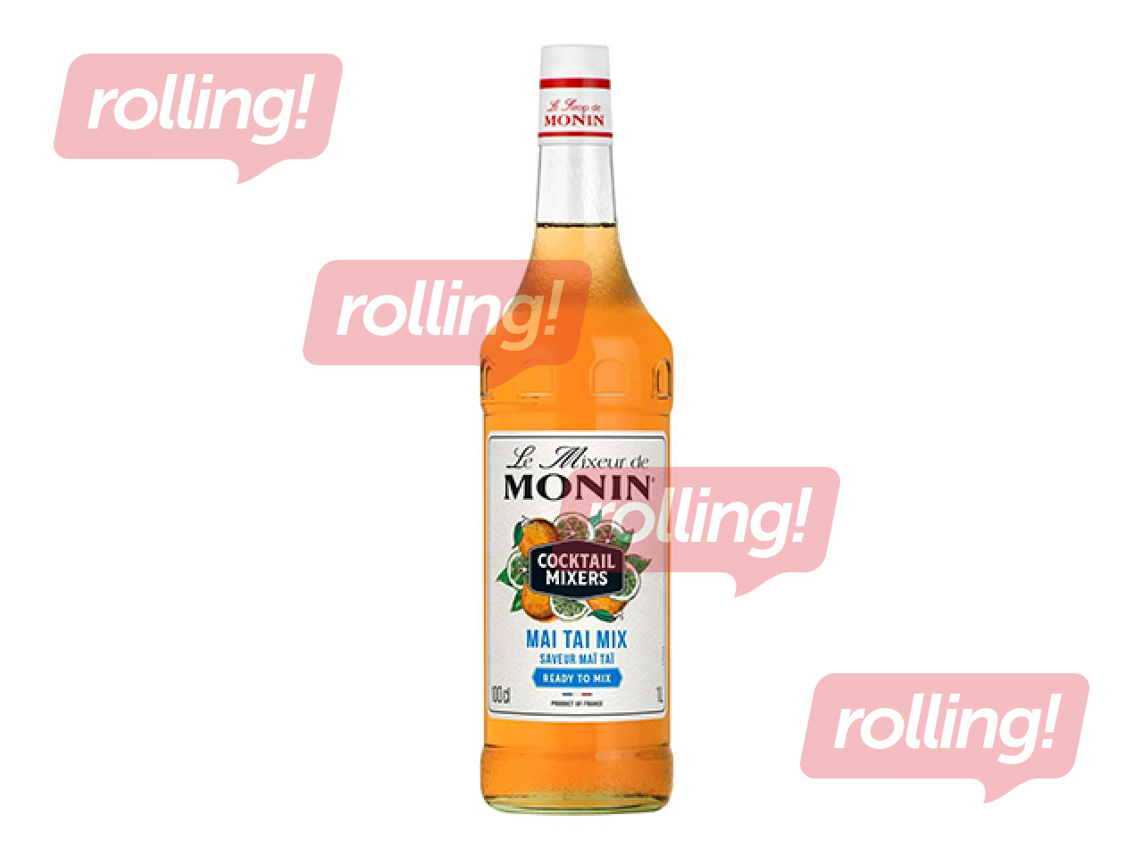 Sīrups Monin, kokteiļiem, MaiTai 1l (Taras depozīts iekļauts cenā)
