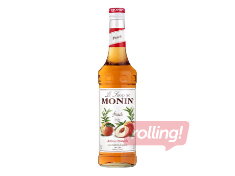 Monin virsikusiirup, 700ml (taarapant sisaldub hinnas)