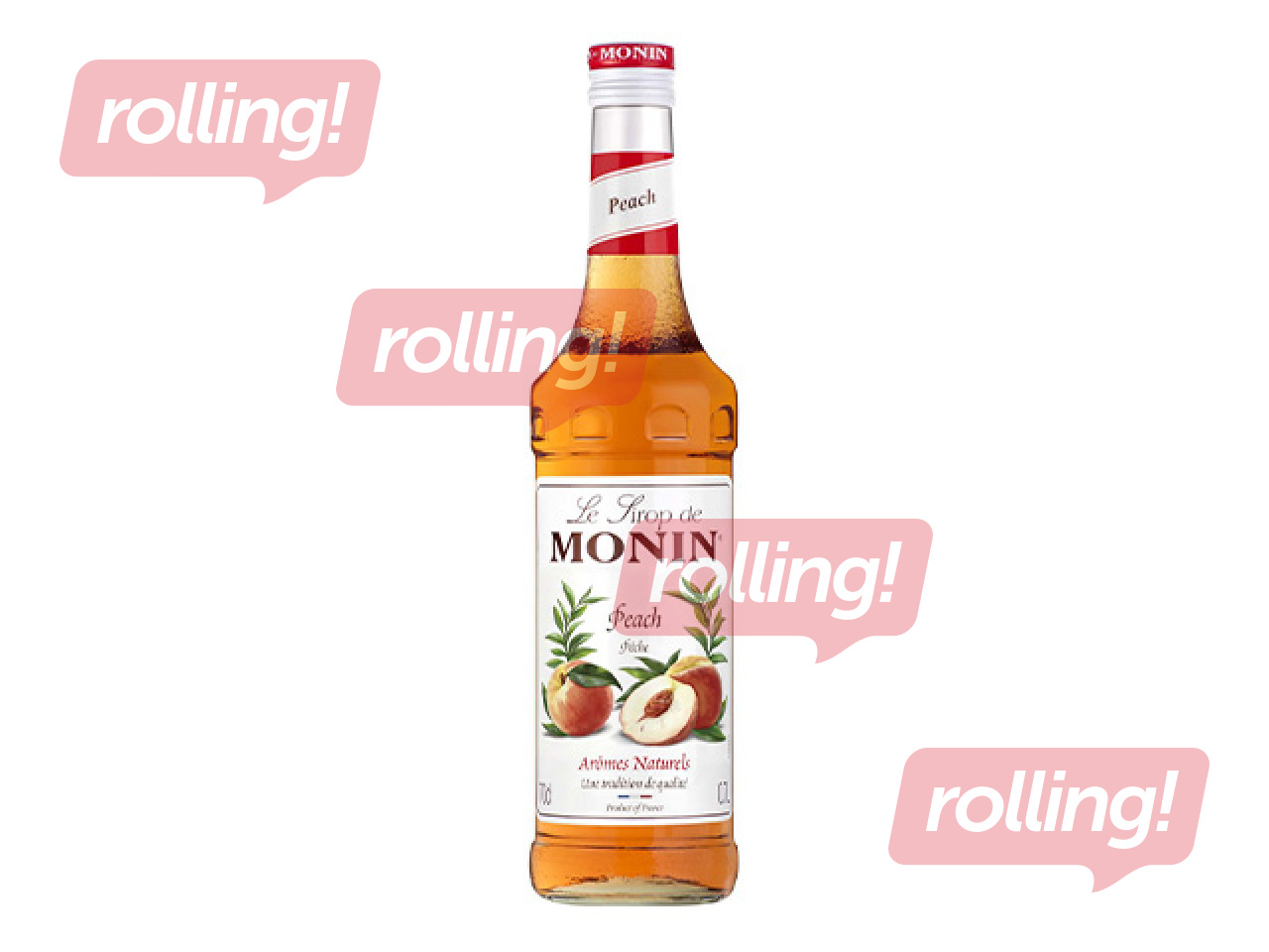 Monin virsikusiirup, 700ml (taarapant sisaldub hinnas)