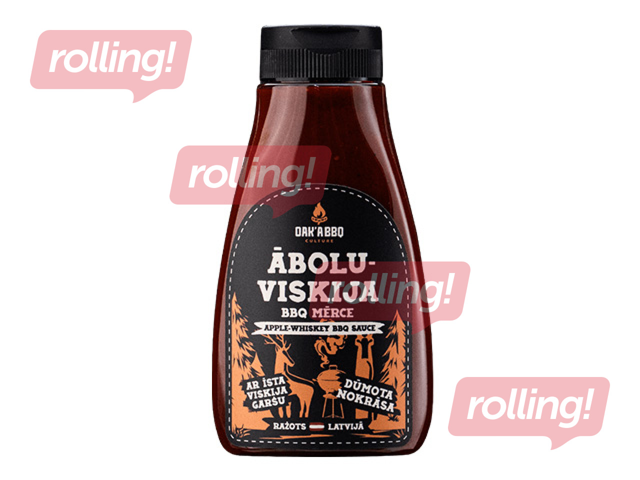 Kaste Oak'A BBQ, Õuna-Viski, 270g