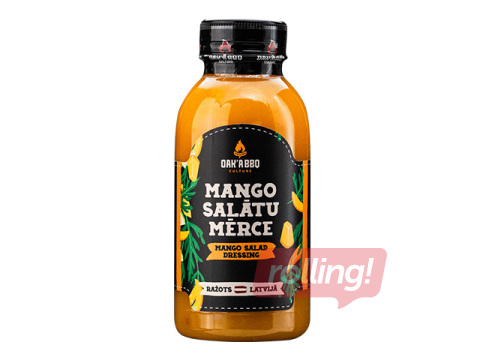 Mērce salātu Oak'A BBQ, Mango, 370g