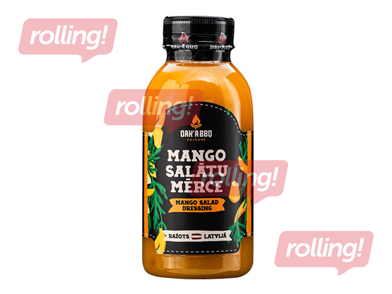 Mērce salātu Oak'A BBQ, Mango, 370g