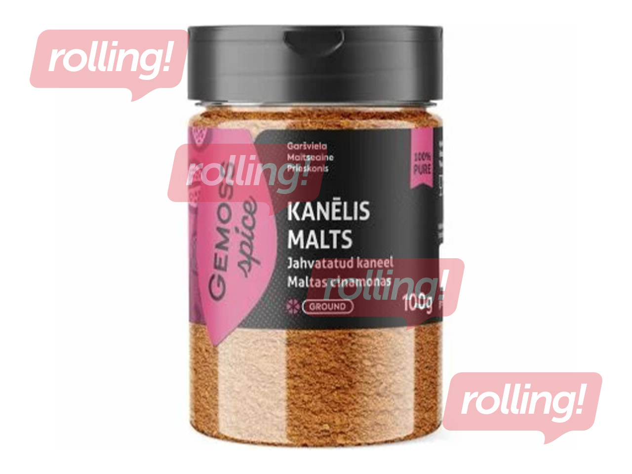 Kanēlis Gemoss spice, malts, 100g