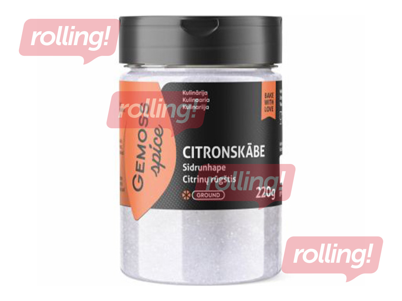 Sidrunhape Gemoss spice, 220g