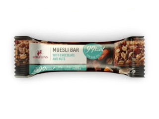 Müslibatoon Herkuless Muesli Bar, pähkli ja šokolaadi, 25g
