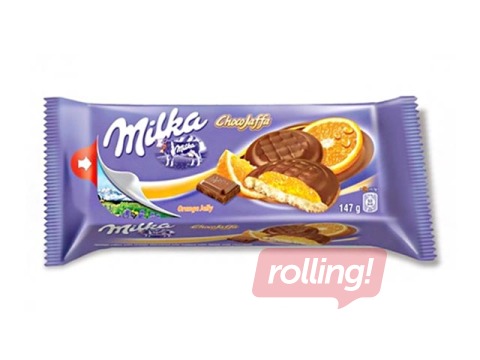 Küpsised Milka Jaffa apelsiini zeleega 147g