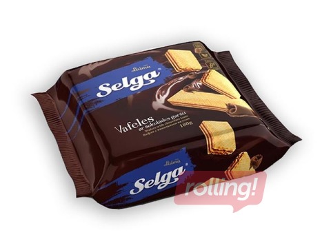 Selga Wafers with Chocolate taste, 90g