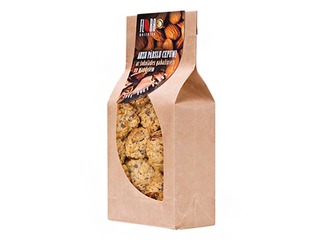 Bakery Flora, oatmeal cookies with almonds and chocolate, 300g