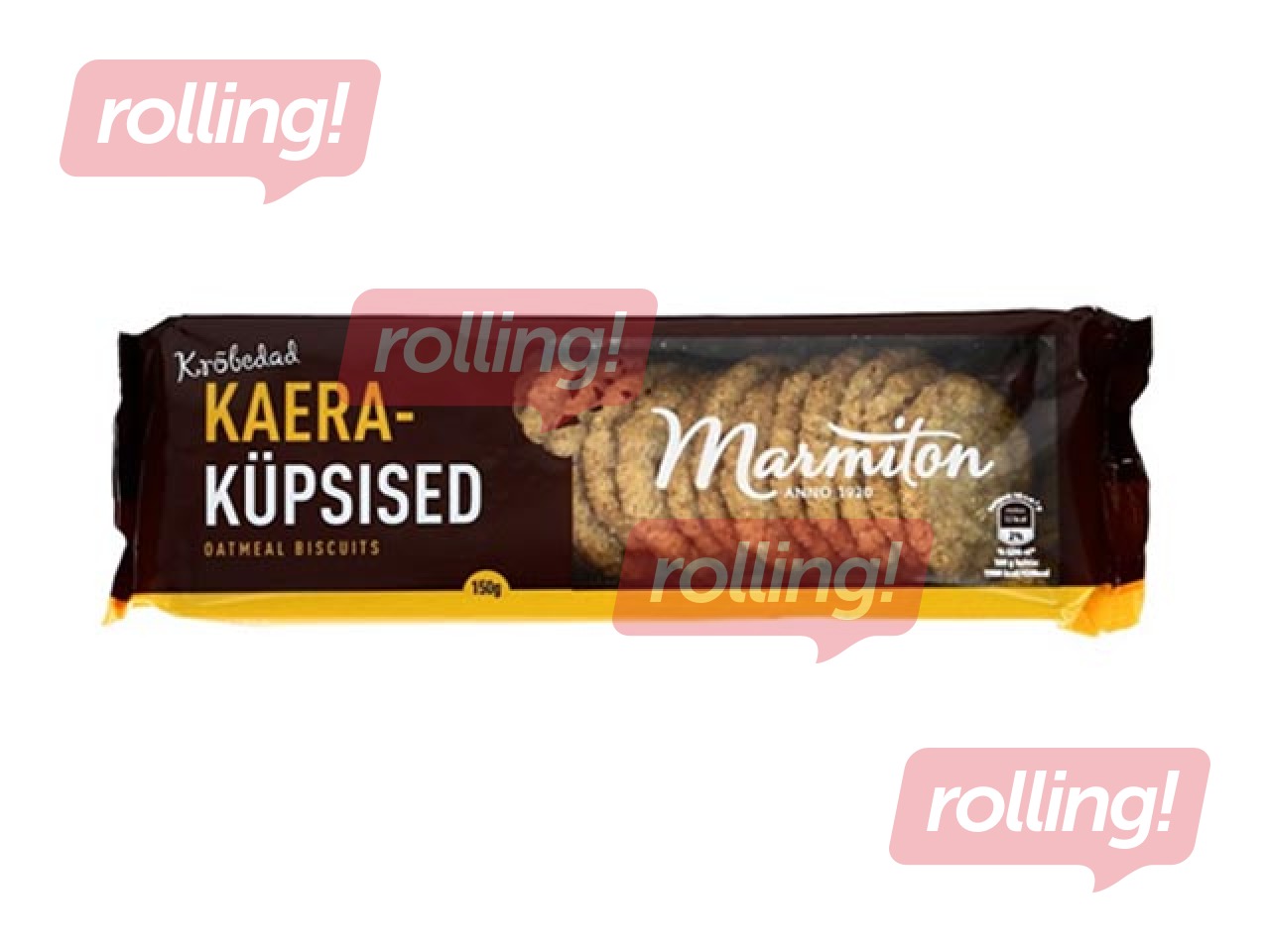 Kaerahelbe-jõhvikaküpsised 150g