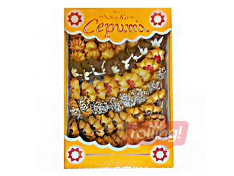 Cookies without filling, 600g