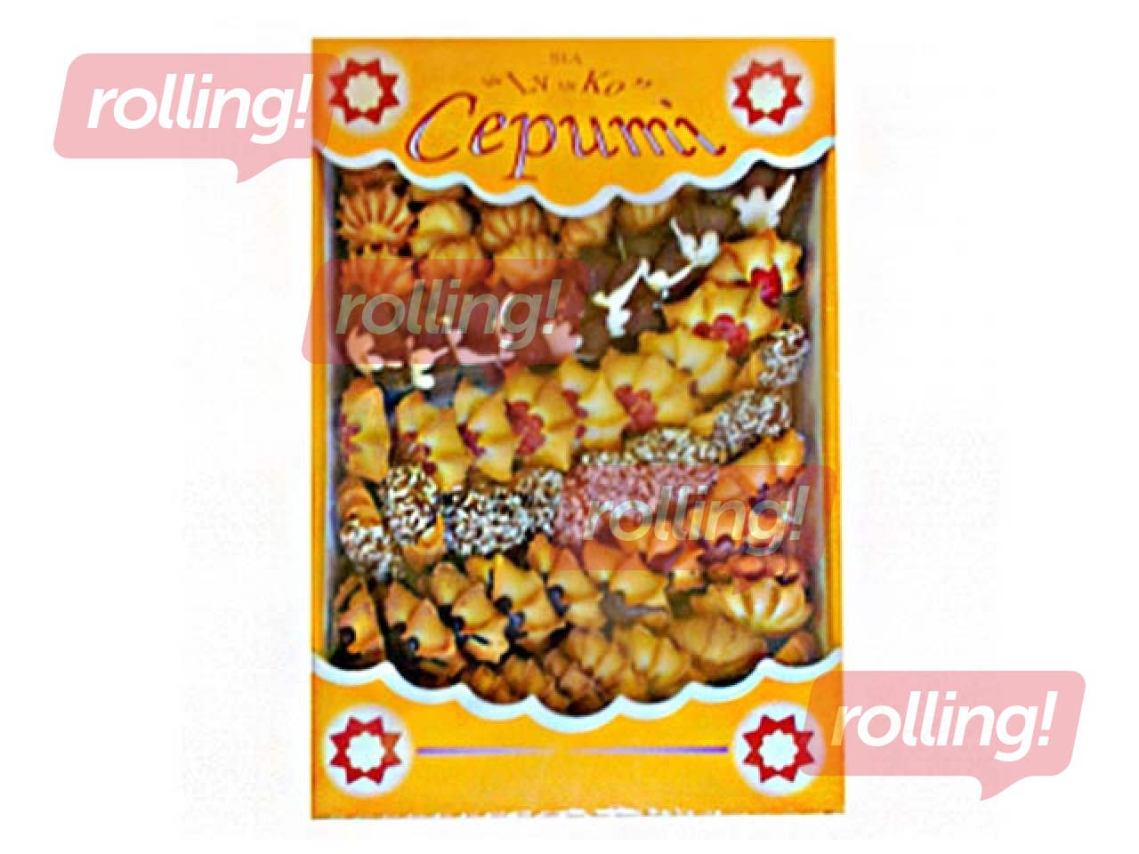 Küpsis täidiseta, 600 g