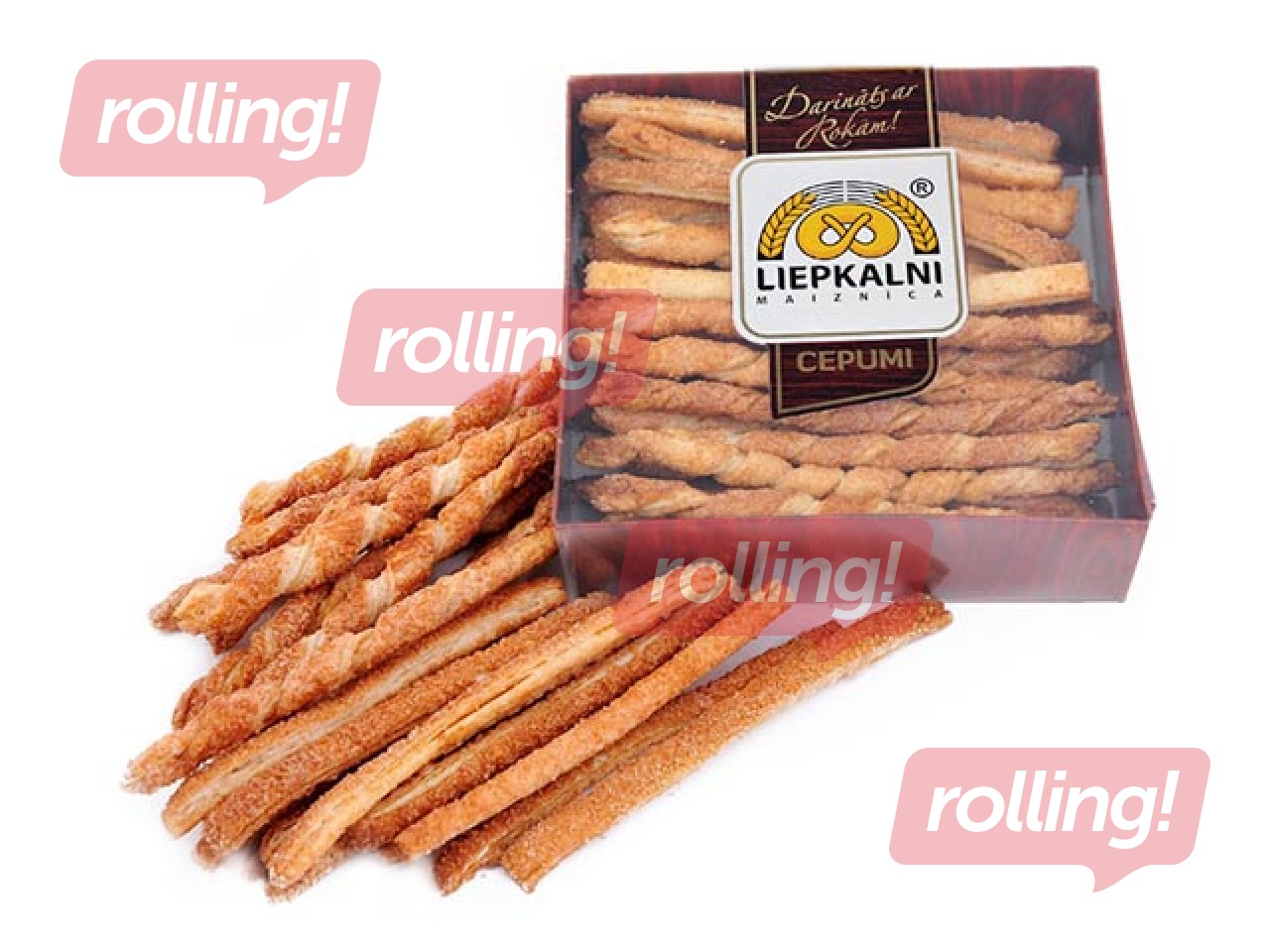 Cepumi Liepkalni kārtainās standziņas ar kanēli, 200g