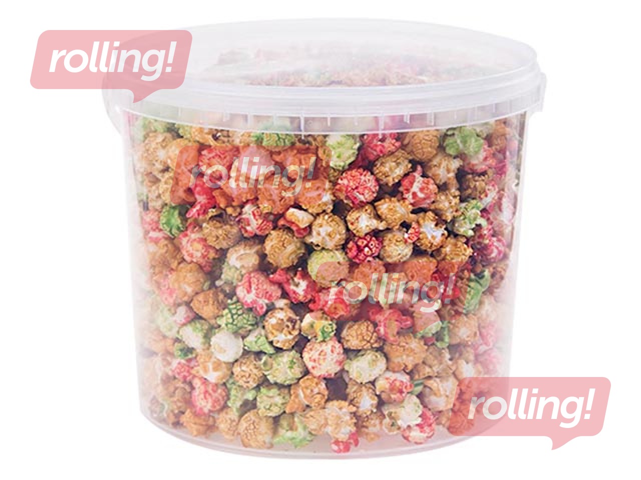 Popcorn sweet, colorful mix, 450g, 5l