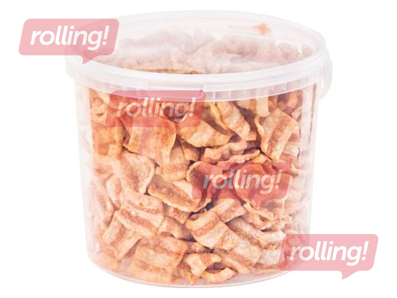 Чипсы с вкусом бекона, 250 г, 5 л