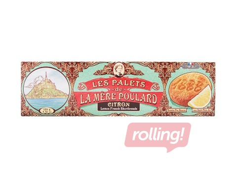 French butter biscuits with lemon flavor La Mere Poulard, 125g