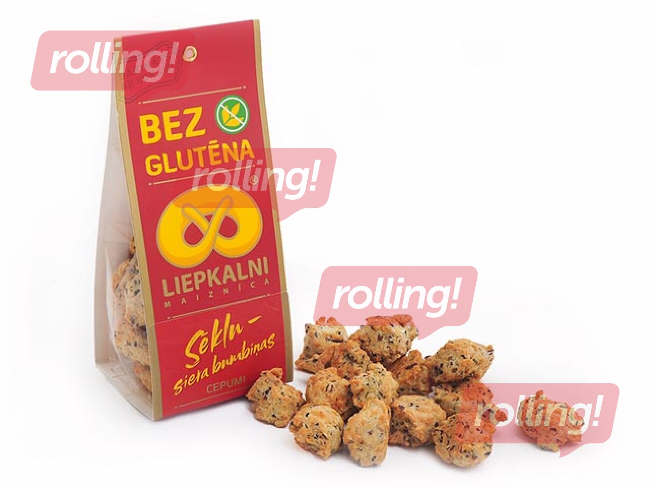 Küpsised seemnete ja juustuga ''Liepkalni'', 120g