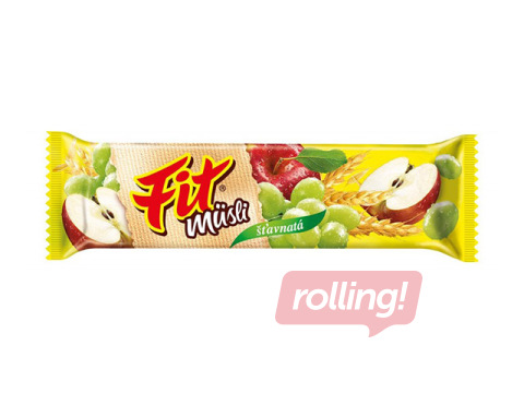 Batoniņš Fit Musli augļu sulīgais, 30g