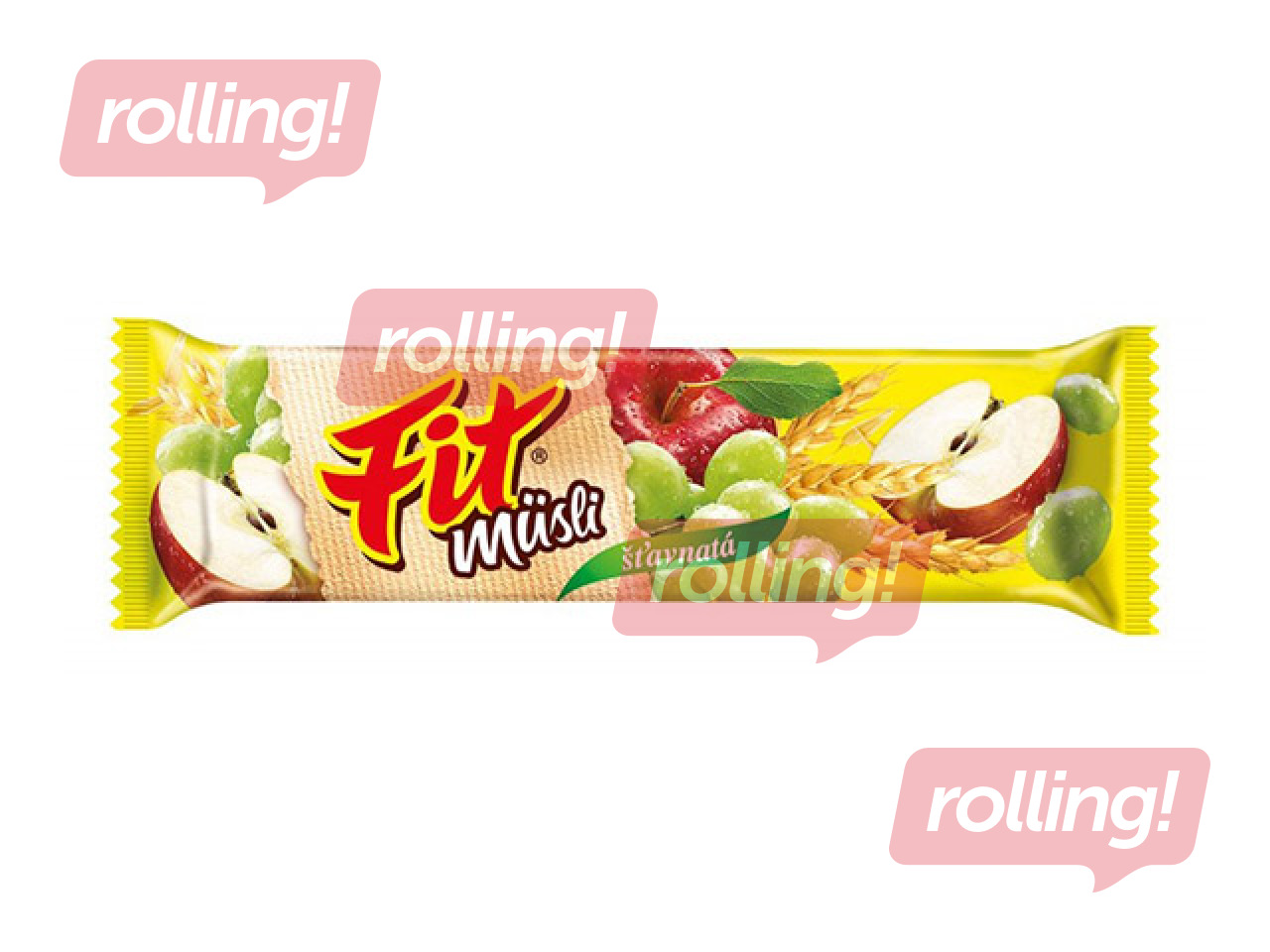 Batoniņš Fit Musli augļu sulīgais, 30g