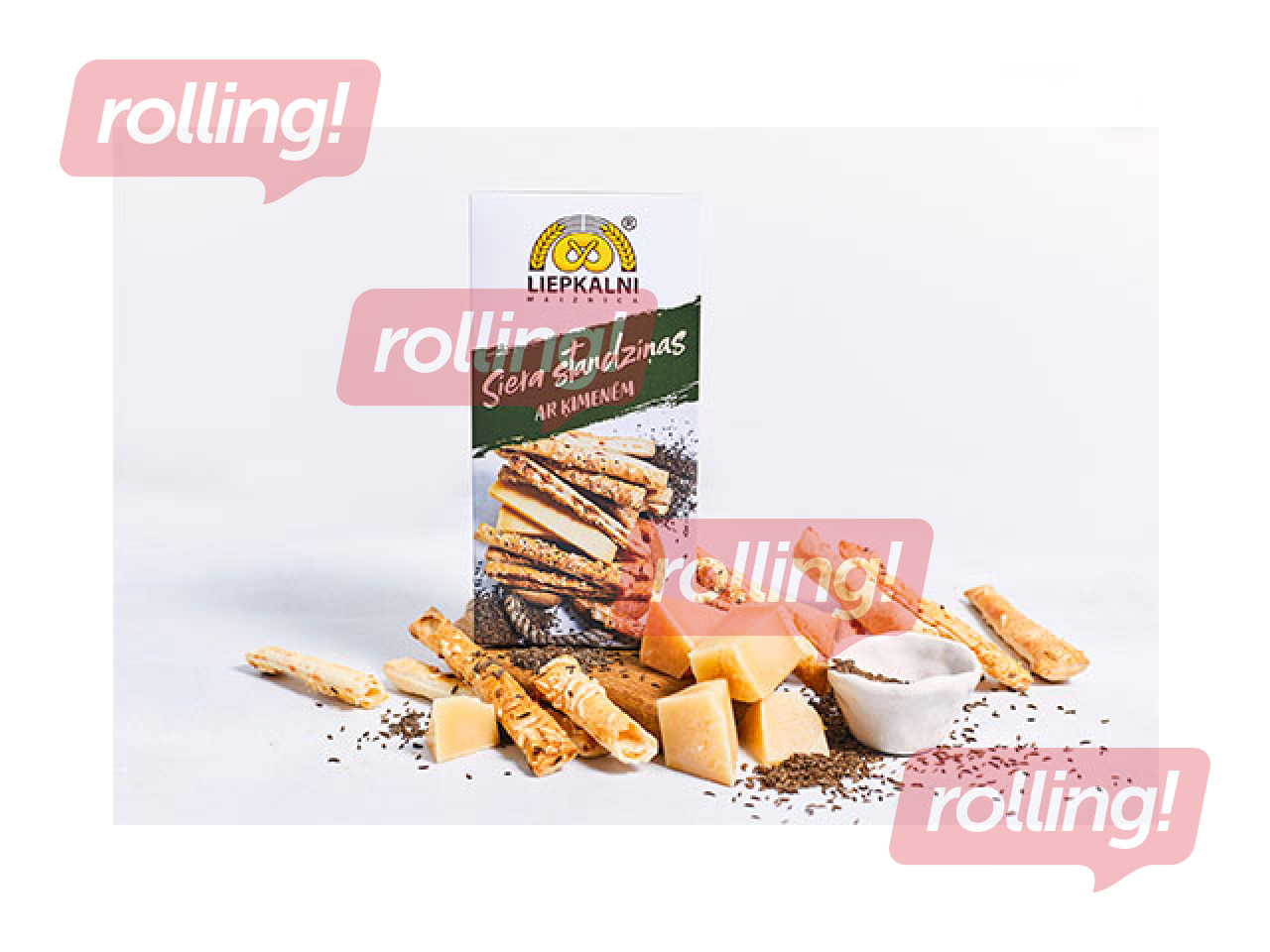 Küpsised ''Liepkalni'' Juustupulgad köömnetega, 90g