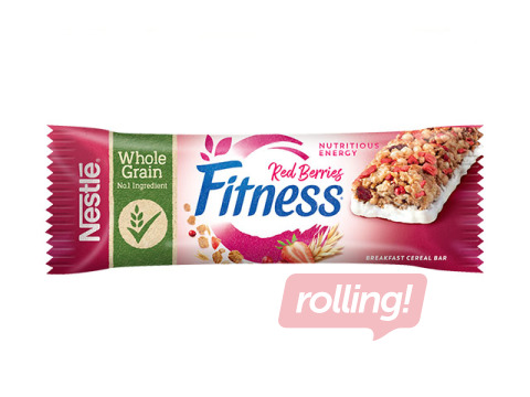 Hommikusöögibatoon Nestle Fitness punaste marjadega, 23.5g