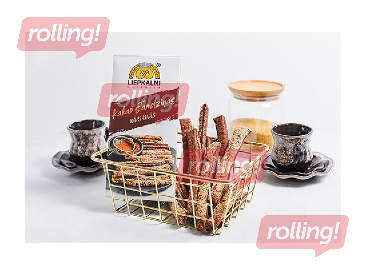 Küpsised Liepkalni, Kakao standziņas, 90 g