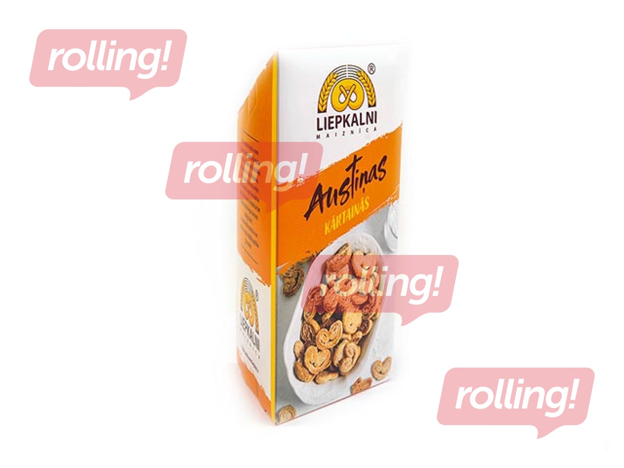 Küpsised Liepkalni, Kārtainās austiņas, 120 g