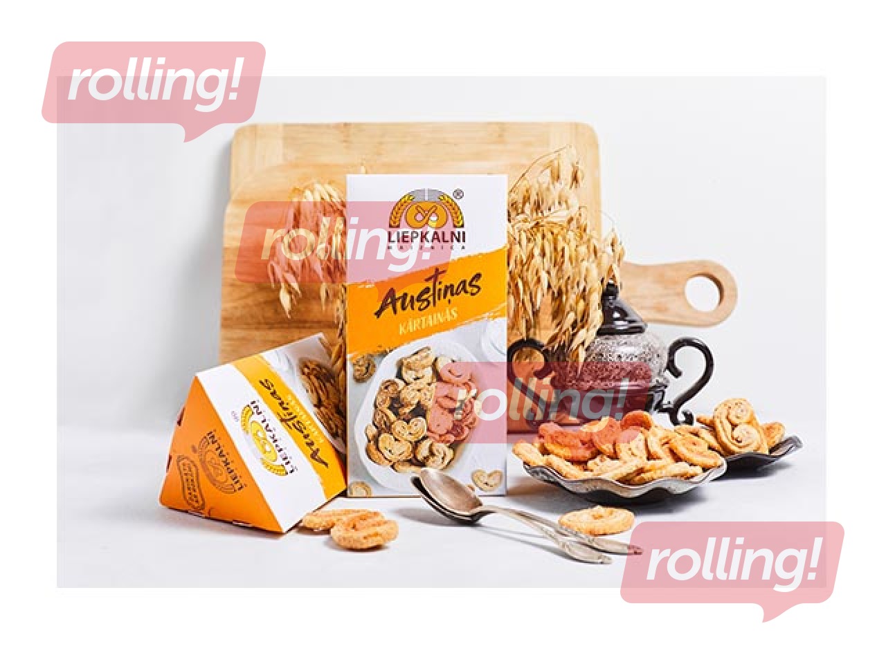 Küpsised Liepkalni, Kārtainās austiņas, 120 g