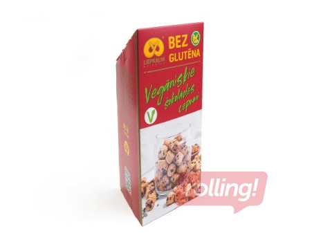 Cookies Liepkalni Vegan with chocolate, 110g