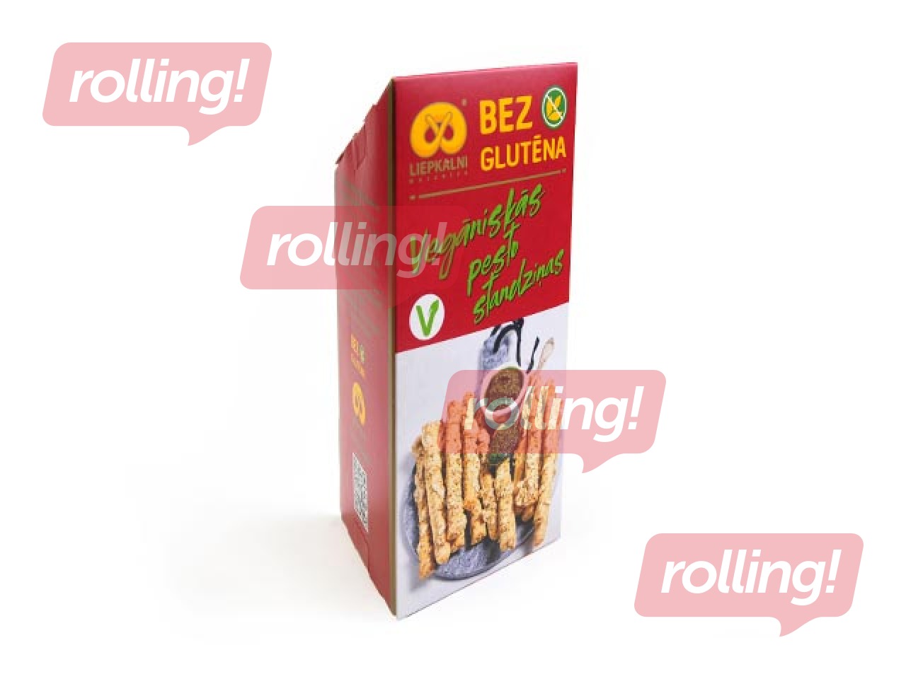 Cookies Liepkalni Vegan layered sticks with pesto, 100g