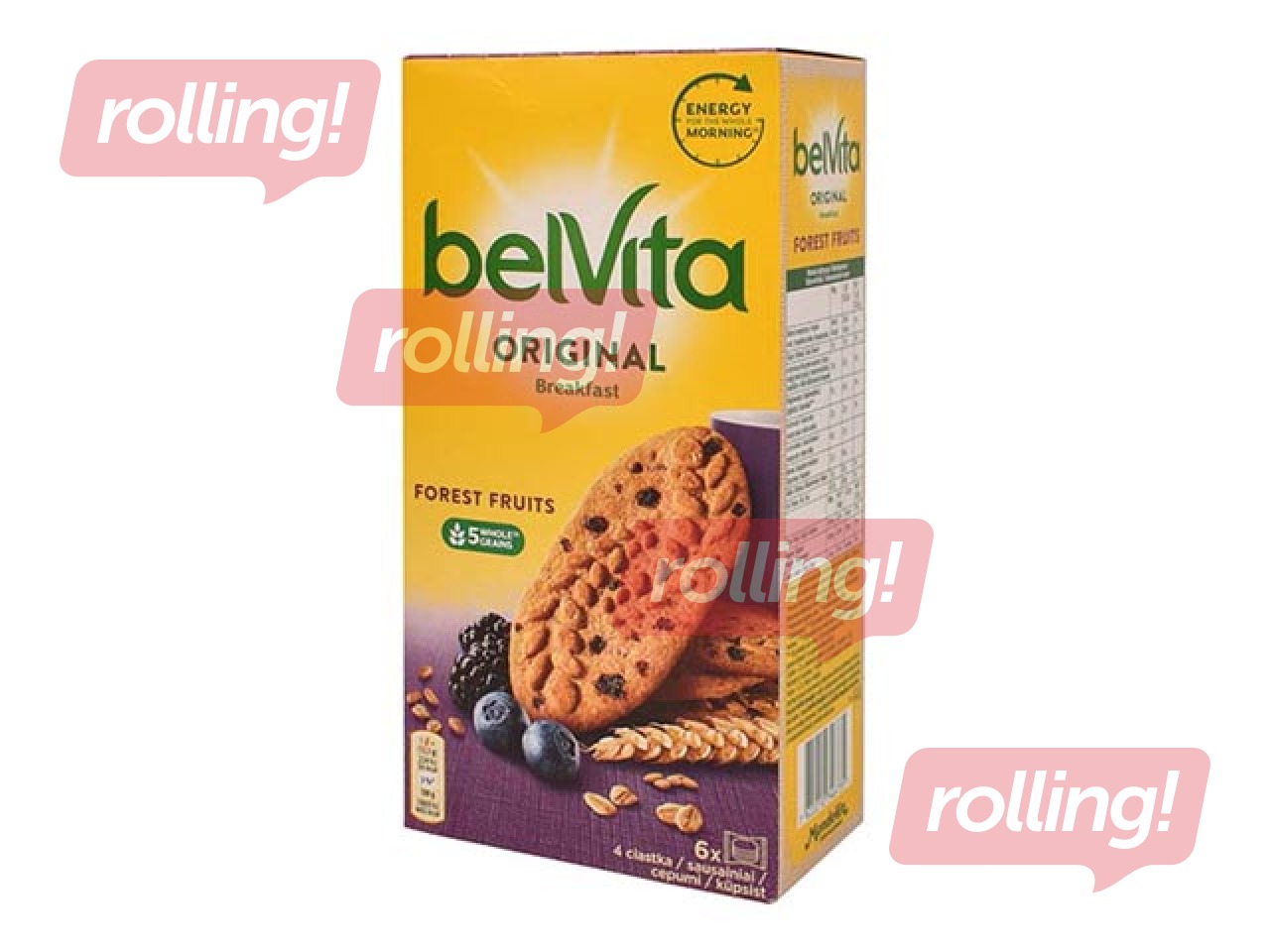 Küpsised Belvita metsamarjadega, 300g