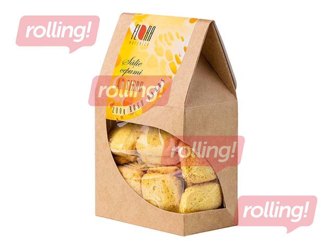 Biscuits Flora salty with cheese, 200 g