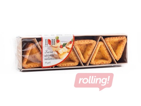 Juustuga korvikesed Flora, kolmnurksed, 18 tk, 115 g