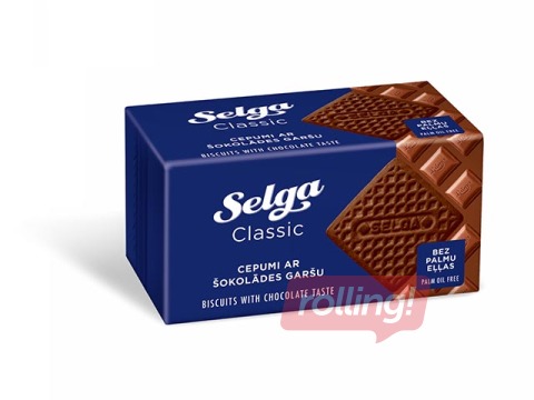 Šokolaadimaitselised küpsised Selga, 180 g