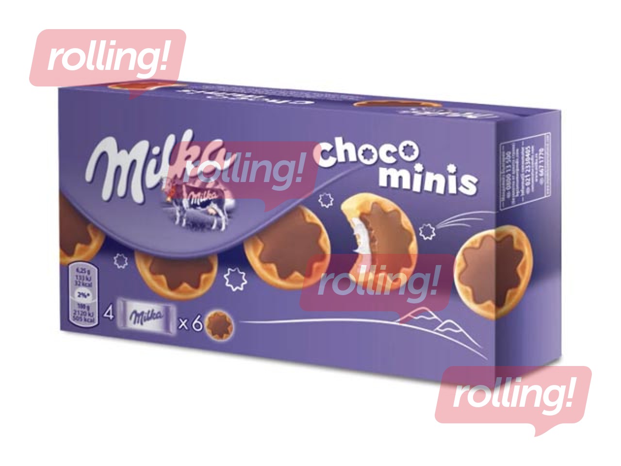 Küpsised Milka Choco Minis 150 g