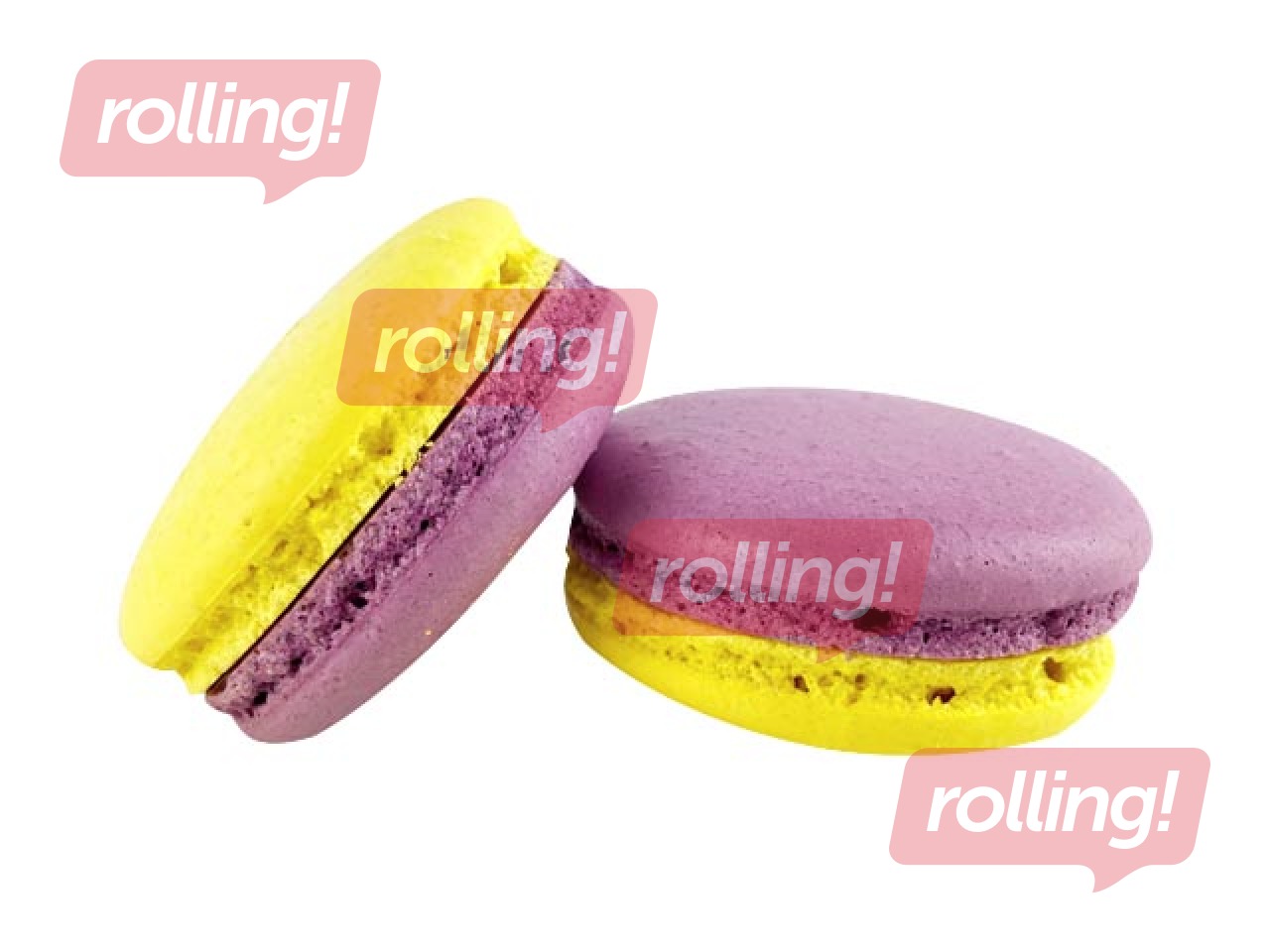 Makroonid Sala, marakuja, 6 tk.