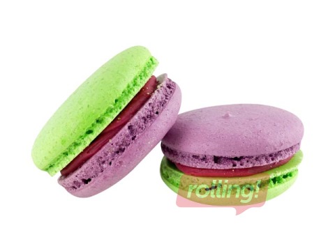Macaroons Sala, blackcurrant, 6 pcs.