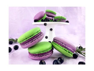 Musta sõstra makroonid Sala, 6 tk.