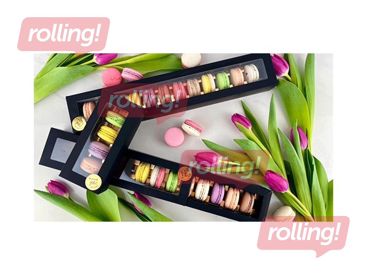 Makroonid Lux Sala, 12 tk.