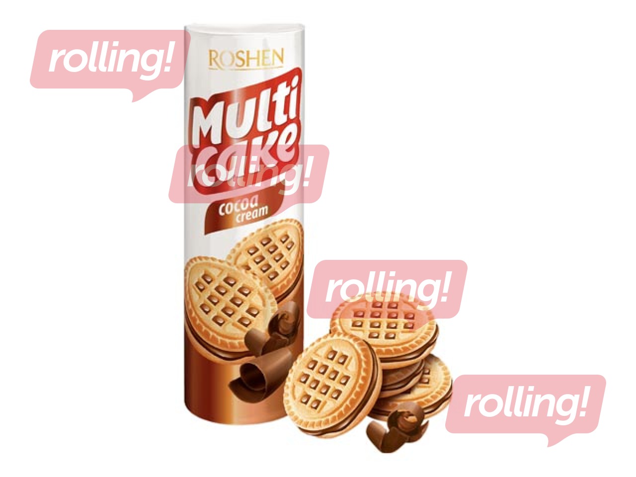Cepumi Multicake ar kakao pildījumu, 180g